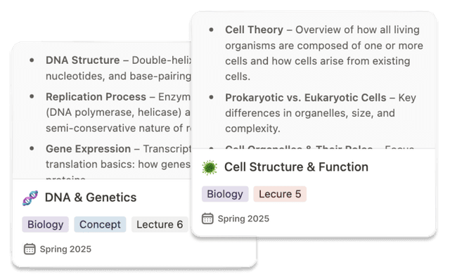 notes example